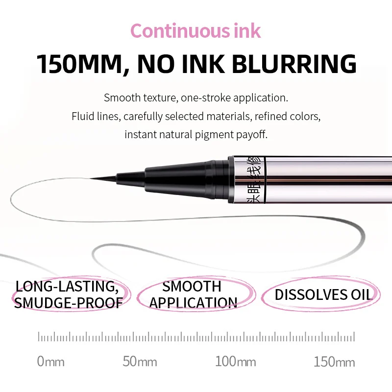 double-headed-eyeliner-corrector-pen-amg-mdw9zn2m-desc-3 A.M.G Double-Headed Eyeliner Pen with Corrector Tip in black and brown for mistake-proof application
